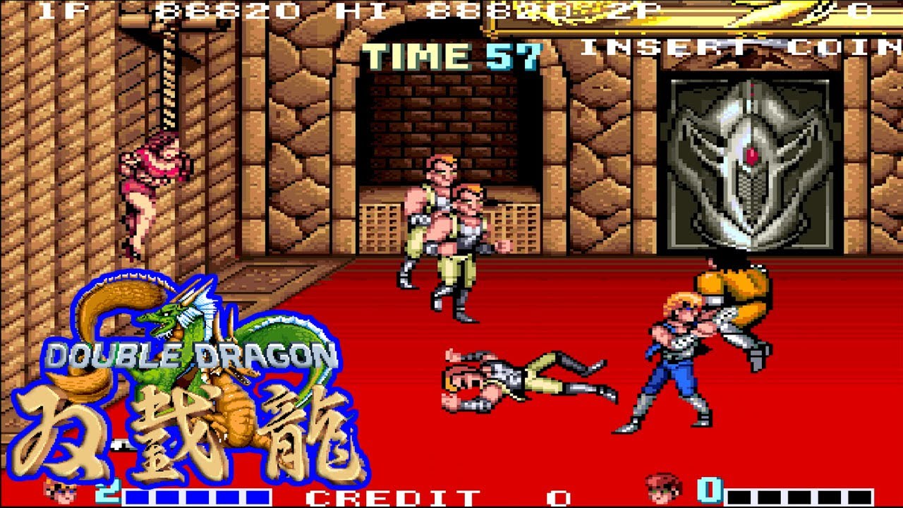 Arcade 双截龍 / ダブルドラゴン / Double Dragon - Full Game - YouTube