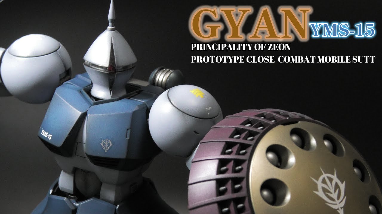 gunpla #ガンプラ MG 1/100 YMS 15 ギャン - YouTube