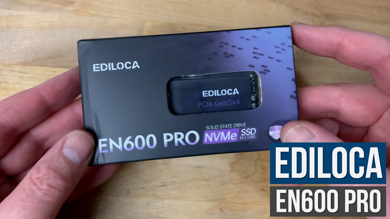 Ediloca EN600 PRO NVME SSD Review and Speed Test - YouTube