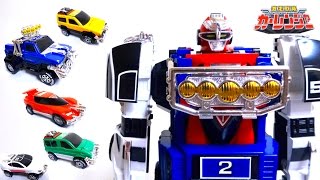 Gekisou Sentai Carranger】DX RV Robo wotafa's SENTAI review - YouTube