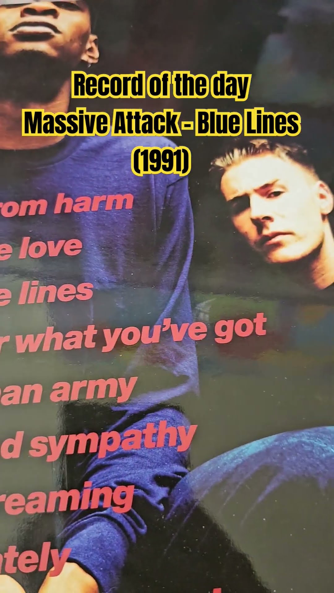 Massive Attack - Blue Lines (1991) #triphop #bristol #UK #dxb