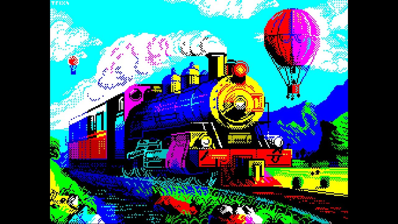Pixel Art - Journey by trixs 2024 - ZX Spectrum OCP Art studio