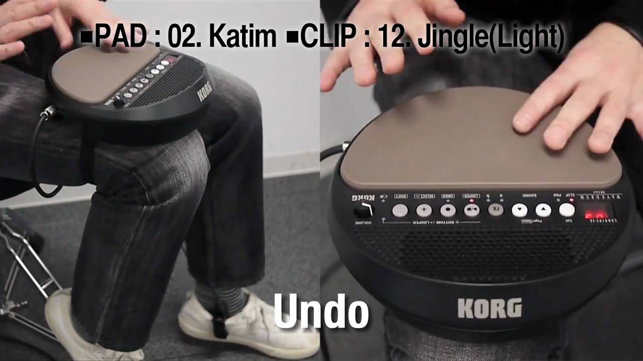 KORG WAVEDRUM Mini [Looper] - YouTube