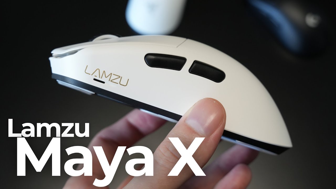 Perfect for switching from GeePro: Lamzu Maya X 8K - YouTube