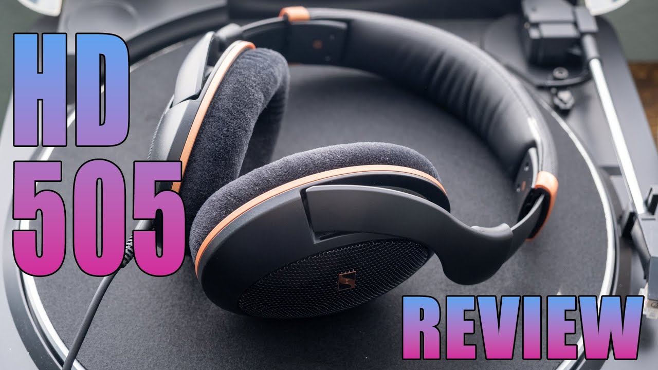 Sennheiser HD 505 review: Awesome open-back headphones! - YouTube