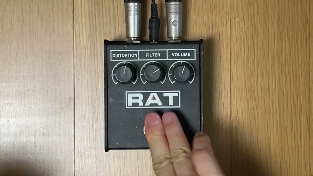 Proco Rat2 Demo | LM308N chip | 1995 silver screw (no talking