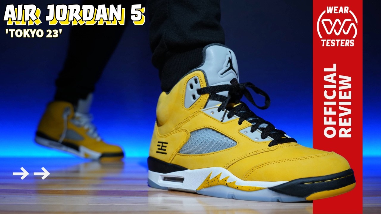Air Jordan 5 Tokyo 23 Review - YouTube