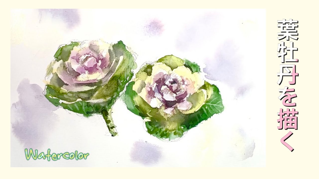 Transparent Watercolor for Beginners 87] Chrysanthemum - YouTube