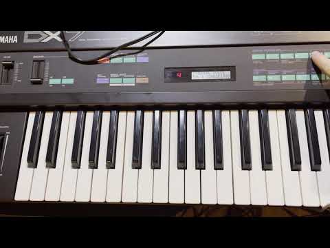 Yamaha DX7 生福 part 1 kv-01 sounds patch - YouTube