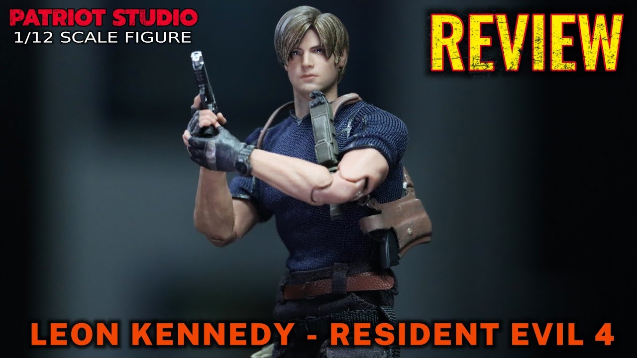 PATRIOT STUDIO 1/12 SCALE LEON KENNEDY FIGURE REVIEW. RESIDENT