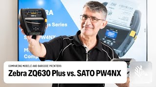 Comparing the Zebra ZQ630 Plus with the SATO PW4NX mobile label