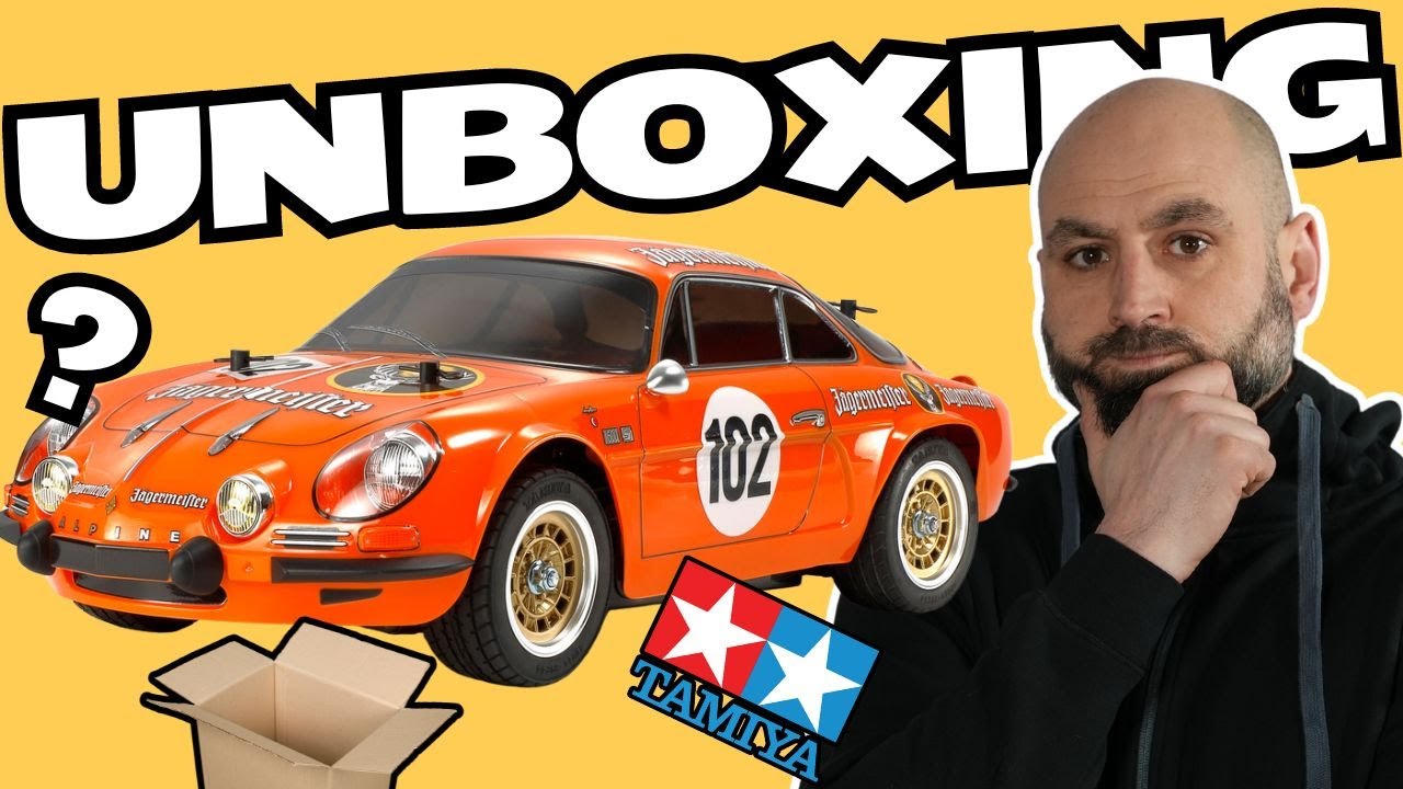 Unboxing Tamiya Alpine A110 Jägermeister - YouTube