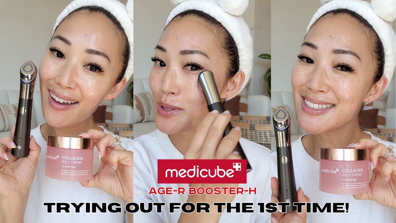 Trying the VIRAL MEDICUBE Age-R Booster-H for the 1st Time