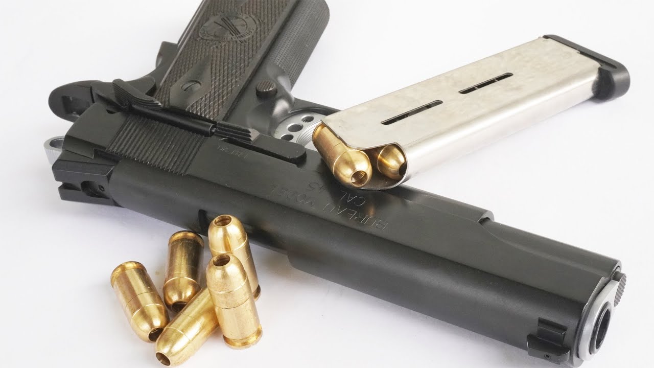 A cool custom government model gun! MGC FBI Bureau - YouTube