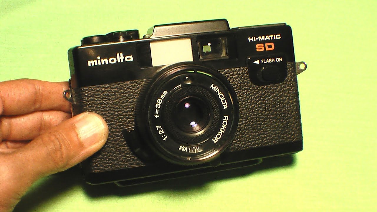 How to use Minolta HI-MATIC SD 1970s visual distance estimation