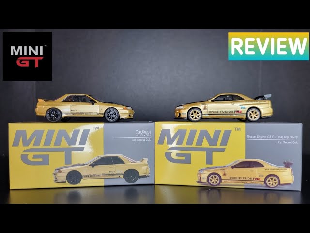 Japan Exclusives! Mini GT - Top Secret GTR R32 & Top Secret GTR