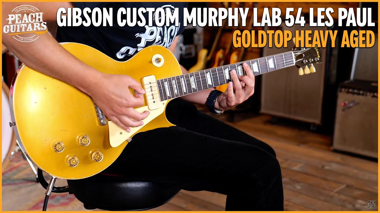 Gibson Custom Murphy Lab 1954 Les Paul Goldtop | Double Gold