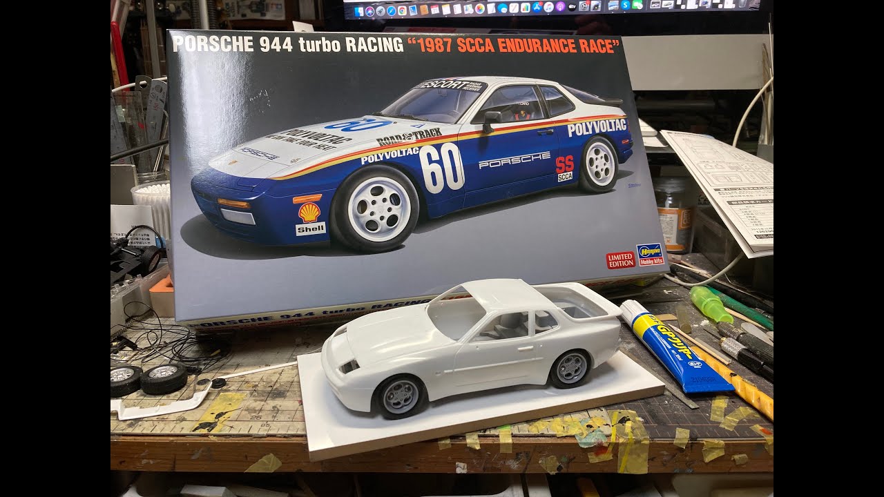 ハセガワ ポルシェ944 SCCA 24H 耐久レース仕様 インプレッション [Ken