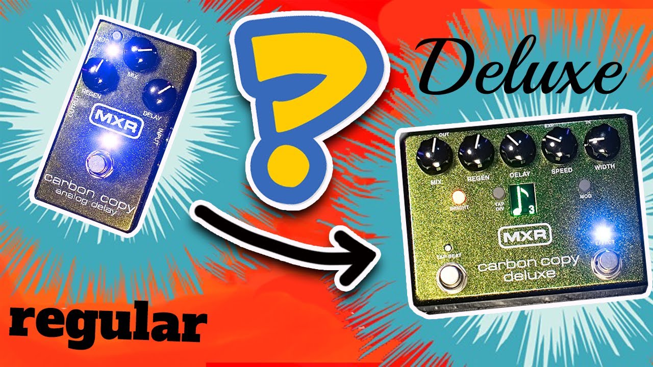 MXR Carbon Copy Deluxe | Reverb Demo Video - YouTube