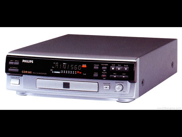 Philips CDR-560. CD recorder review. - YouTube