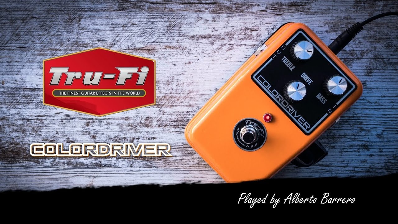 Tru-Fi／Colordriver Orange】ジェフ・ベックやデヴィッド・ギルモアも
