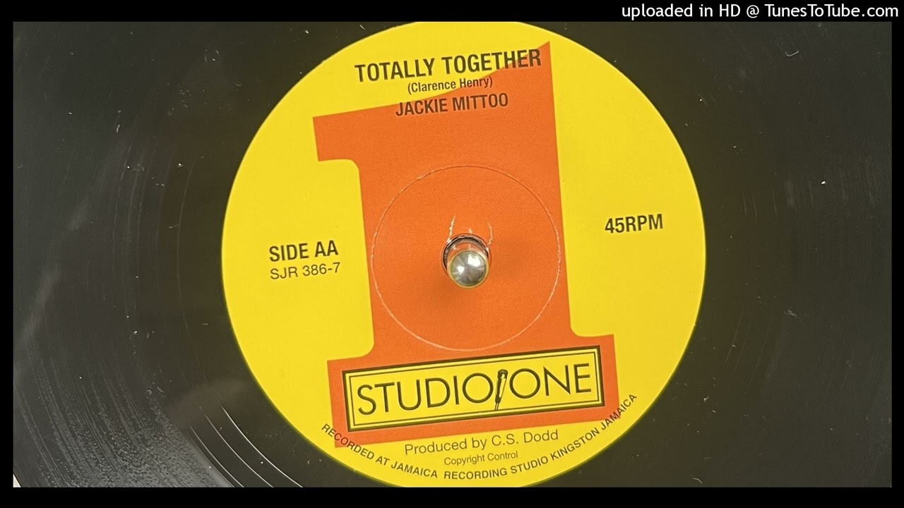 Jackie Mittoo - Totally Together (Studio One) 1971 (Reissued 2017