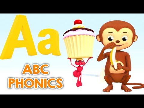 ABC Phonics Animals Song + More Nursery Rhymes and Kids Songs