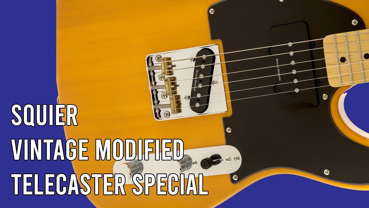 Squier Vintage Modified Telecaster Special #guitar #guitarist