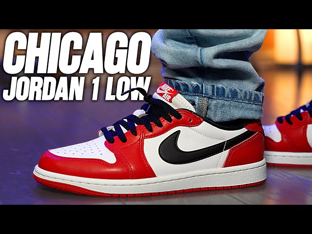 Jordan 1 Low Chicago Review - Why Everyone Wants It ! - YouTube