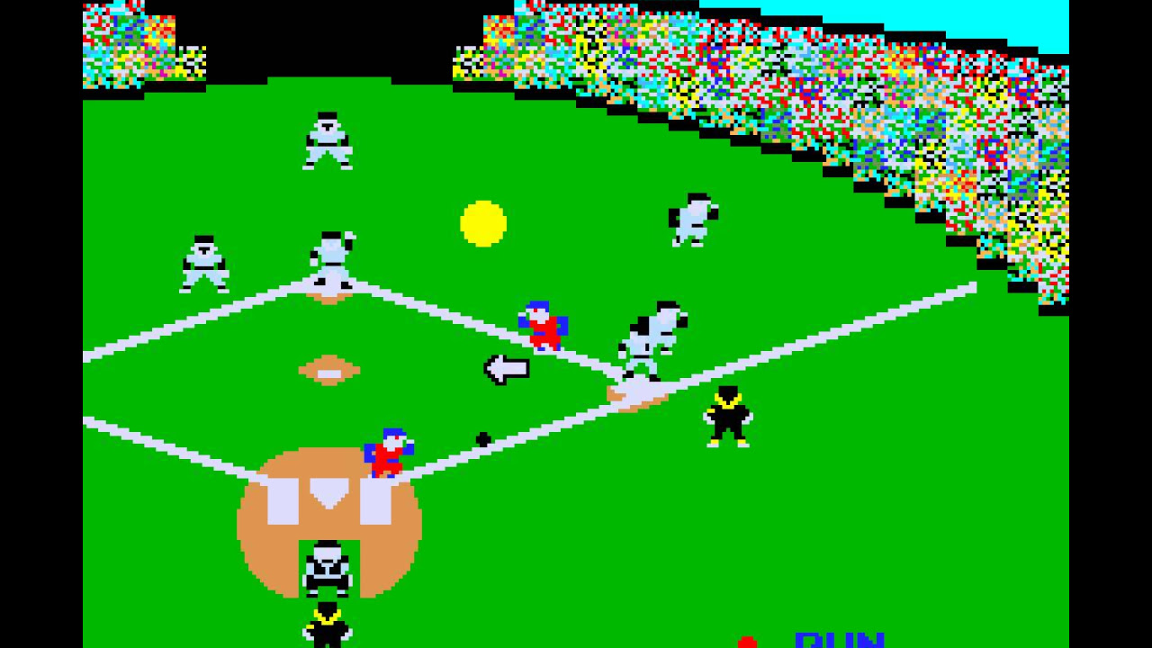 Arcade Game: Champion Baseball 1 & 2 (1983 Alpha Denshi Co. (Sega