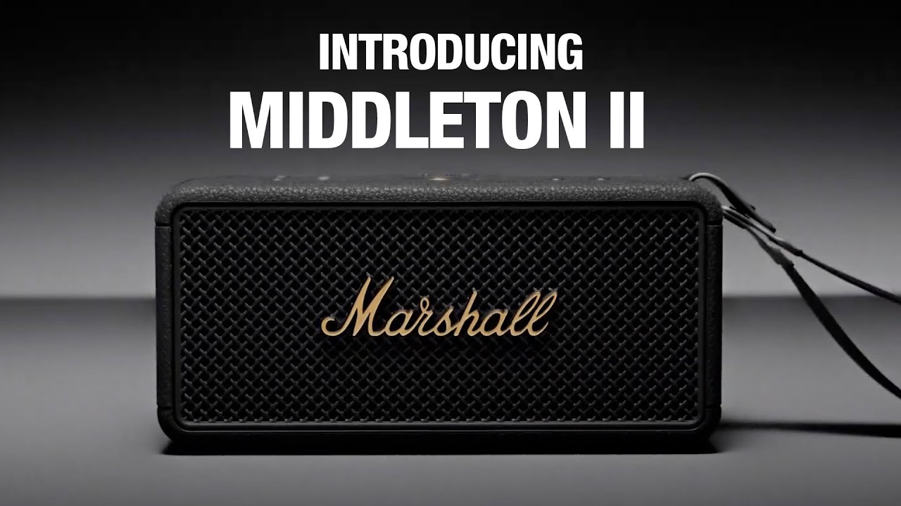 Introducing Middleton II | Portable Speakers | Marshall - YouTube