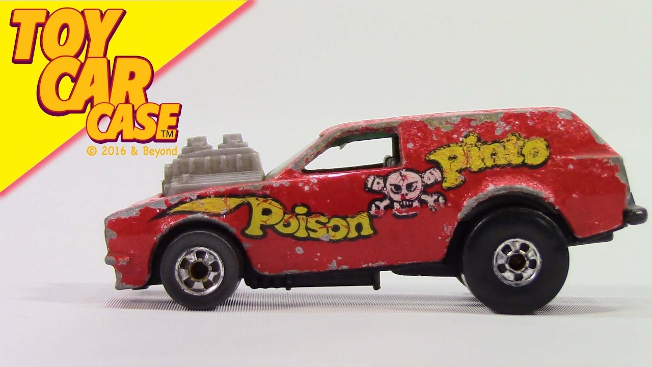 Hot Wheels Tom Daniel Poison Pinto Red 1975 Toy Car Case - YouTube