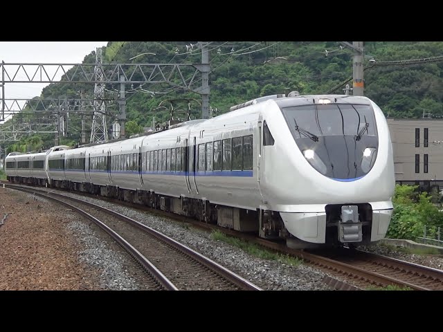 東海道本線 683系8000番台A06+A03編成 特急サンダーバード7号 島本駅