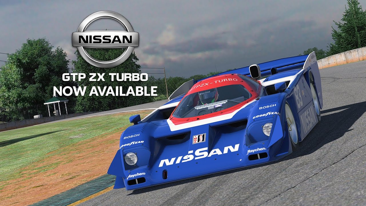 The 1989 Nissan GTP ZX-Turbo / Available Now on iRacing - YouTube