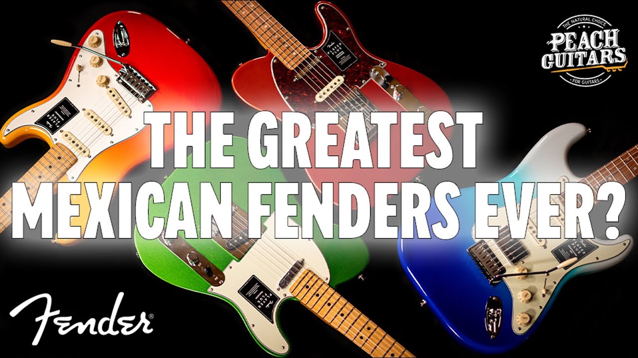 The Fender Player Plus Series - The Greatest Mexican-Made Fenders