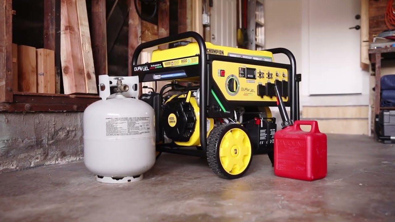 8500W Electric Start Dual Fuel Generator with CO Shield® (Model