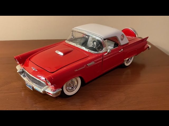 Yatming 1957 Ford Thunderbird Review (Scale 1/18) - YouTube