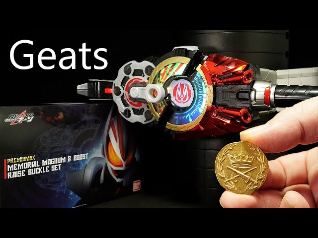 4人の音声で変身！」仮面ライダーギーツ【PREMIUM DX メモリアル