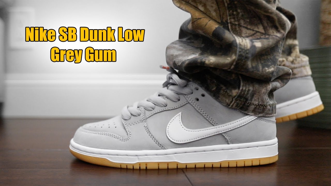 Orange Label Releasing On SNKRS || Nike SB Dunk Low Wolf Grey Gum