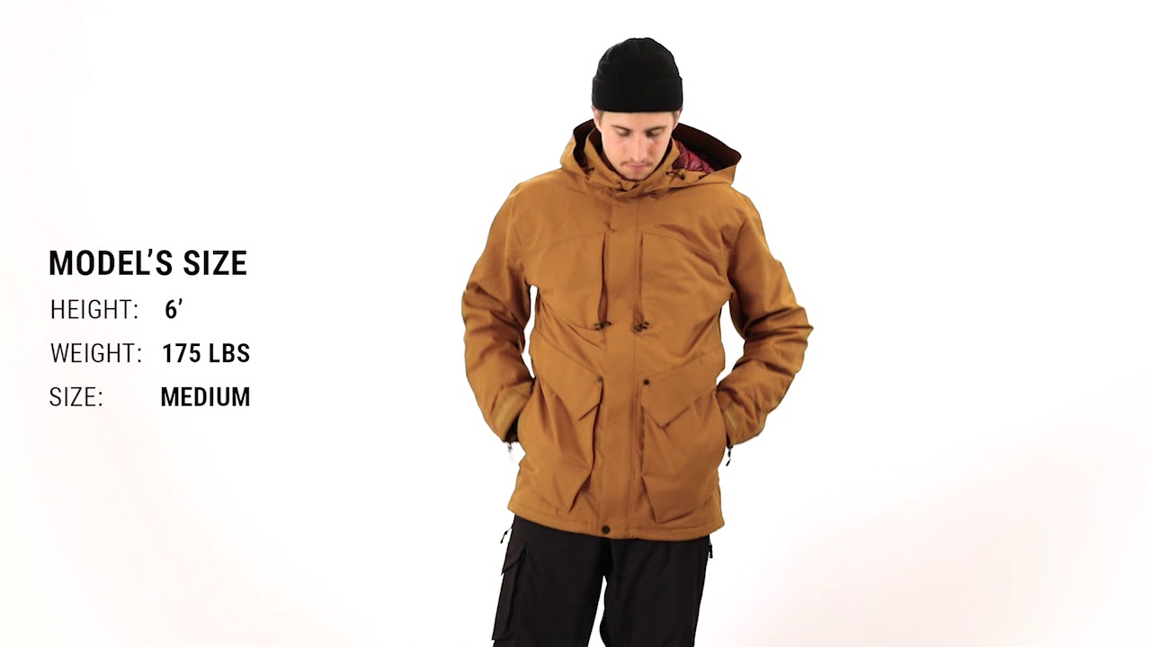 Volcom Anders 2L TDS Insulated Snowboard Jacket Fit Review
