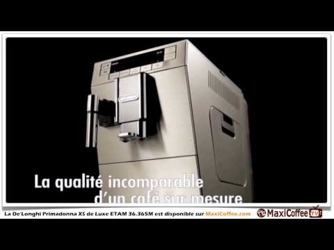 Présentation de la PrimaDonna XS Delonghi - YouTube