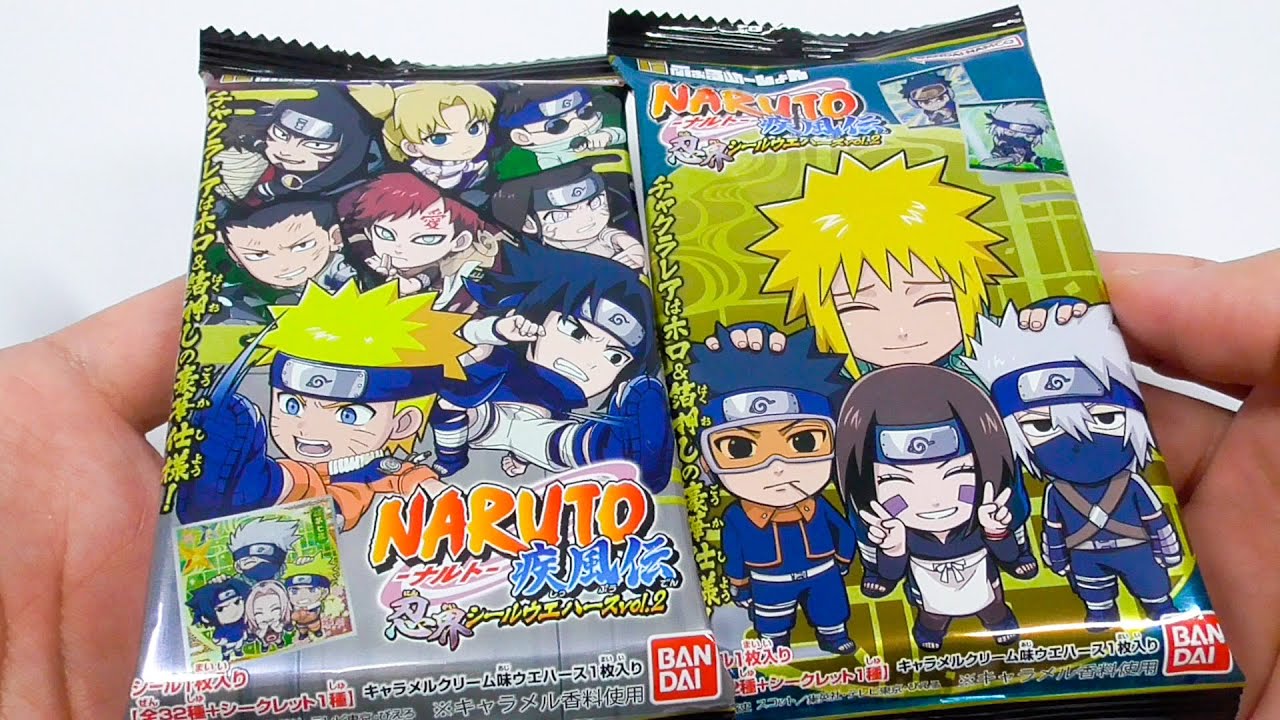 NARUTO-ナルト- 疾風伝 忍界シールウエハース vol.2 NARUTO Shippuden