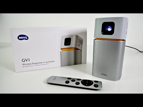 BENQ GV1 Wireless DLP Video Projector - Snapdragon 210 / Miracast