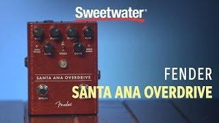 Fender Santa Ana Overdrive Pedal Review - YouTube