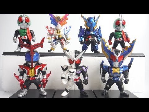 CONVERGE KAMEN RIDER11 全7種 開封 アソート確認 コンバージ 仮面