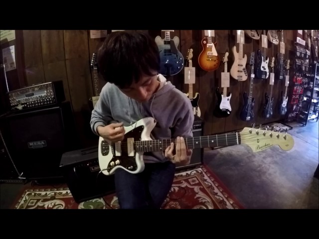 Bacchus BJM-82MG ジャズマスタータイプ・エレキギター 試奏 - YouTube