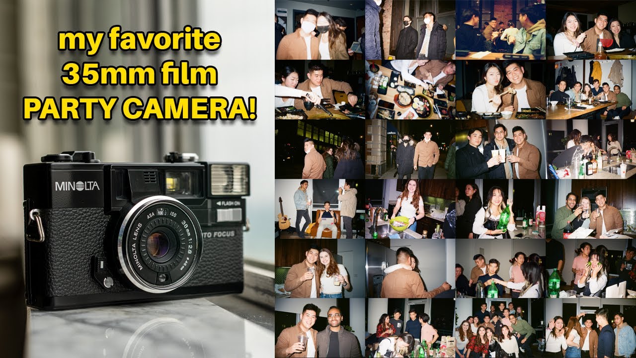 Minolta Hi-Matic AF2 | My Favorite 35mm Film Camera for PARTIES