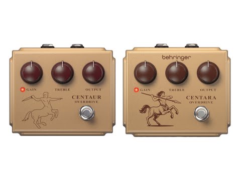 Behringer Centaur Klon Clone - Ive never heard a Klon! - YouTube