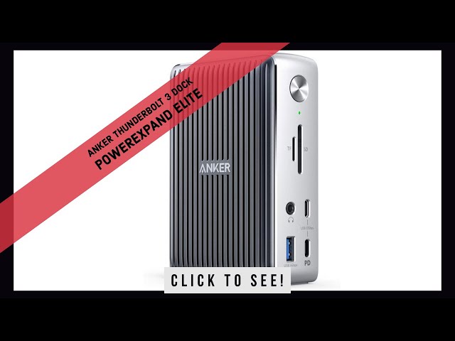 Anker PowerExpand Elite 13-in-1 Dock Unboxing and First