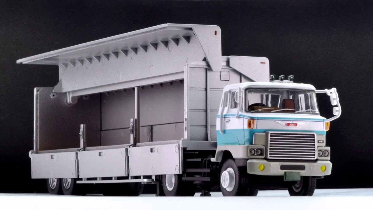 LV-N167a 日野HE366 ウィングルーフトレーラ | ピックアップ | トミカ
